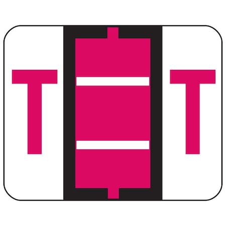 Smead Label, Bccr, Endtab, T, Red Pk SMD67090